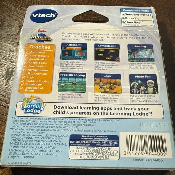 VTech InnoTab Learning Software - Blue - Picture 3 of 3